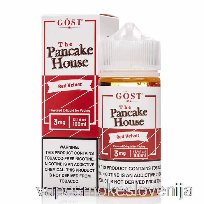 Vape Petrol Red Velvet - Palačinkarnica - Gost Vapor - 100ml 6mg